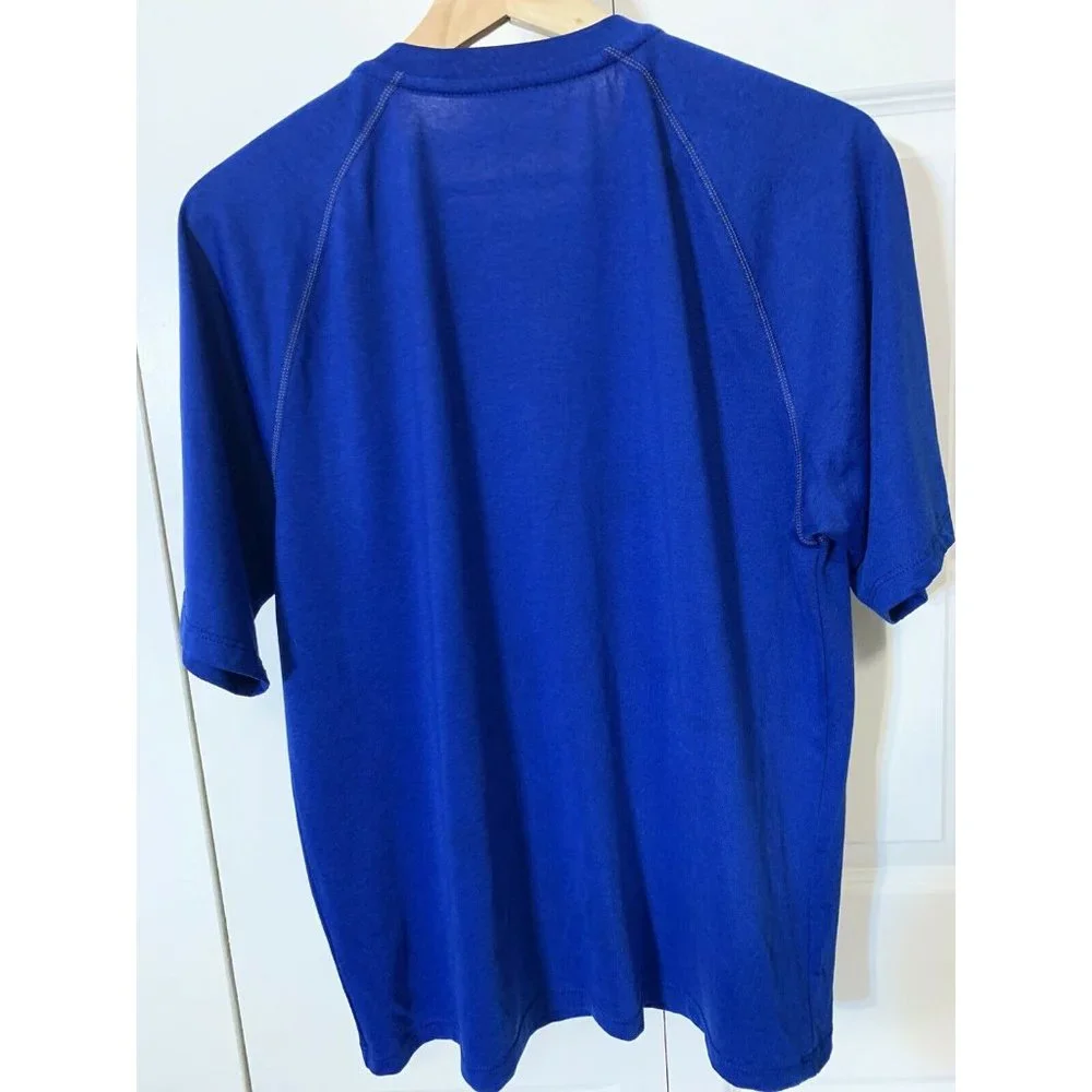 Adidas Kansas Jayhawks Cotton Blue Mens Sz‎ S